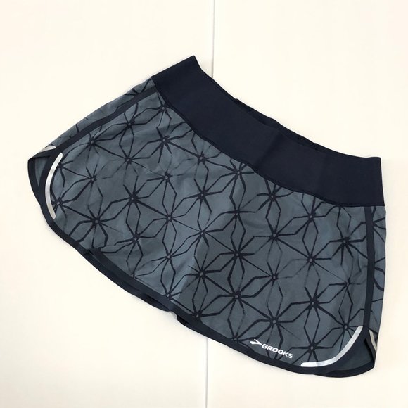 Brooks Pants - Brooks Infiniti Running Skort Built In Shorts S